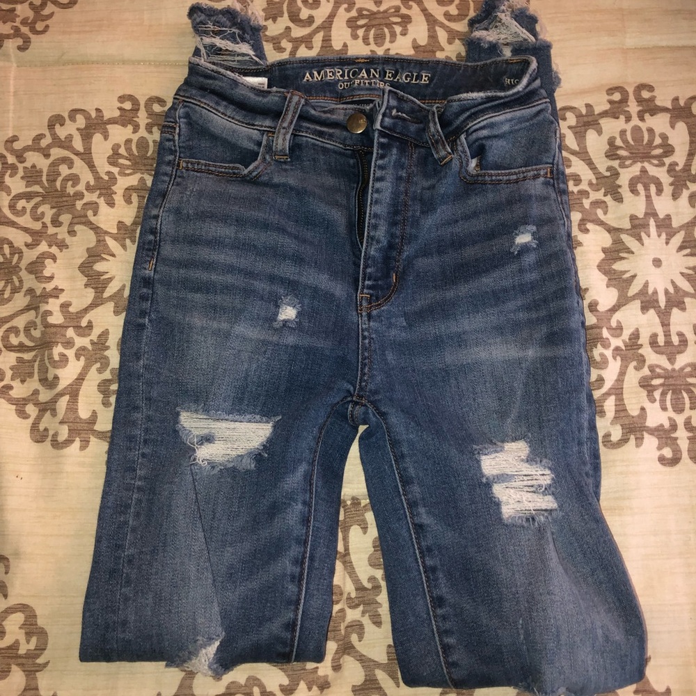 American Eagle super stretch jeans